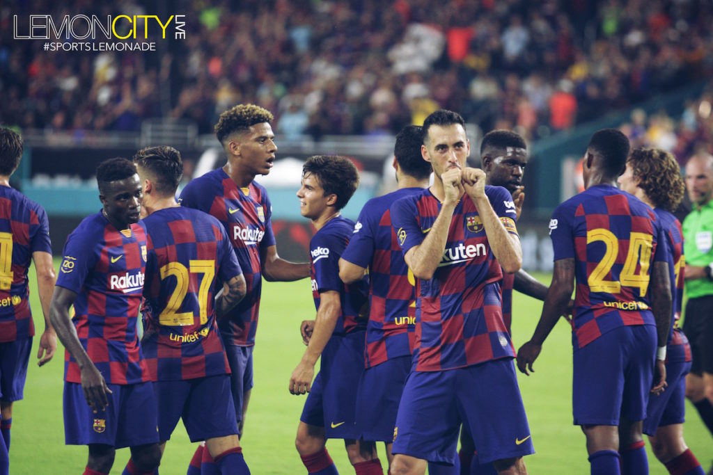 FC Barcelona Vs. SSC Napoli | August 7th, 2019 - Lemon City Live