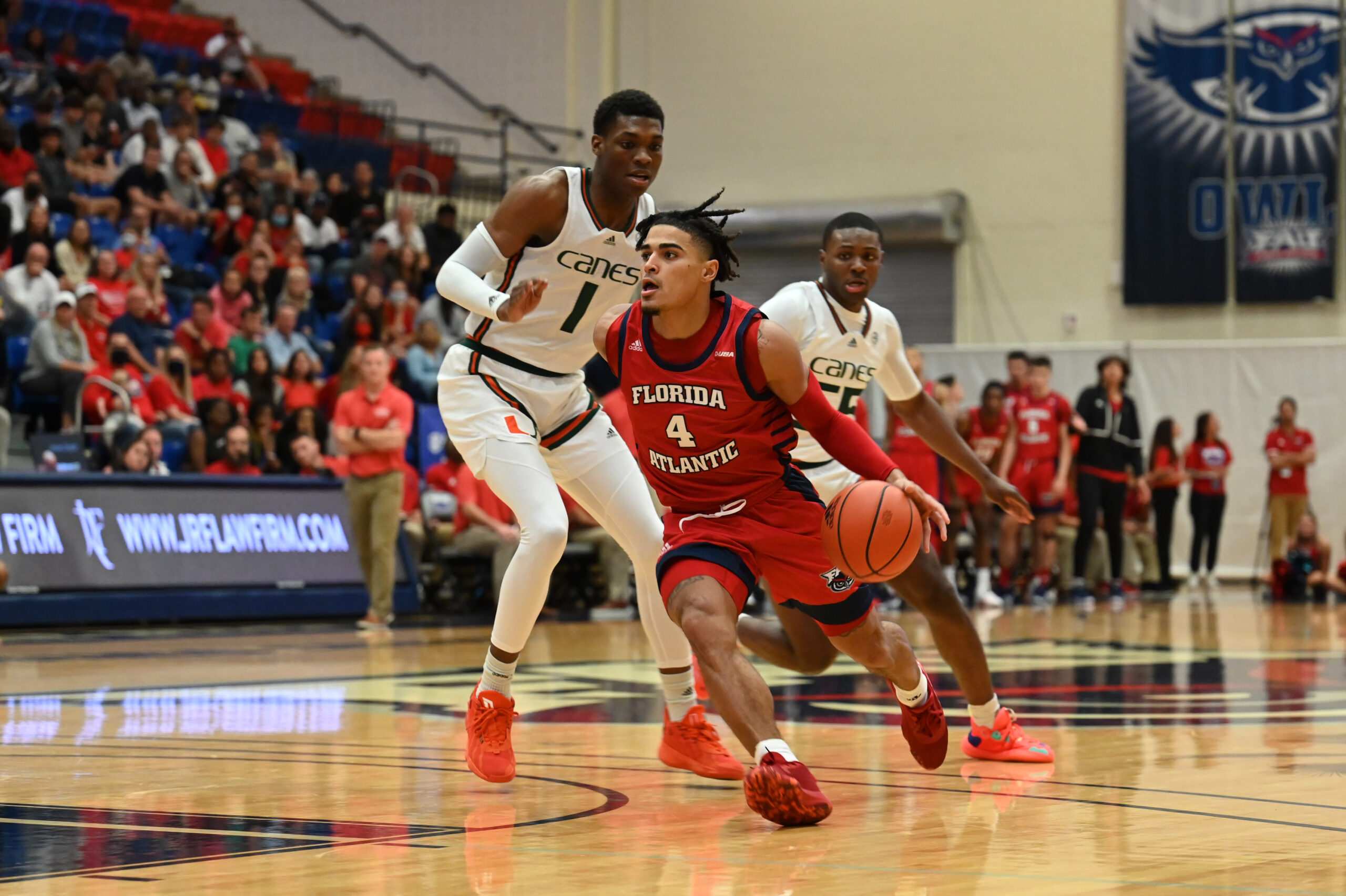 FAU Basketball Men s And Women s Teams Both Fall To Miami But Show Promise For The Season