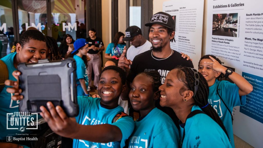 Dolphins Football UNITES Tours Highlight History of South Florida
