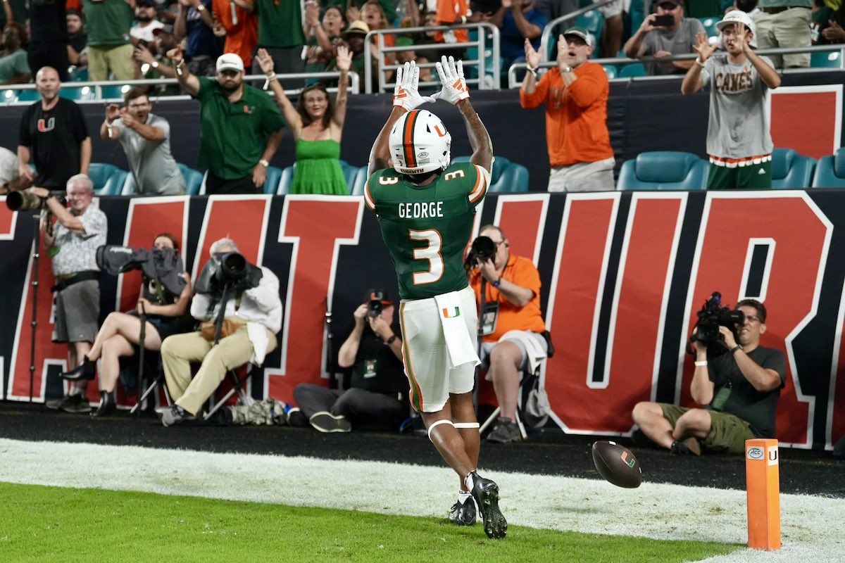 BIG MOOD! Canes up 3-0 after - Miami Hurricanes Baseball