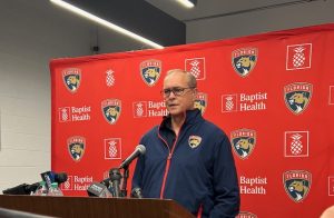 Panthers head coach Paul Maurice pushes back on the concept of a Stanley Cup hangover