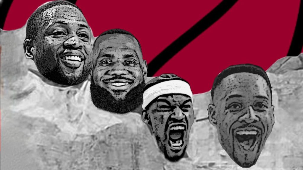 Miami Heat Mount Rushmore