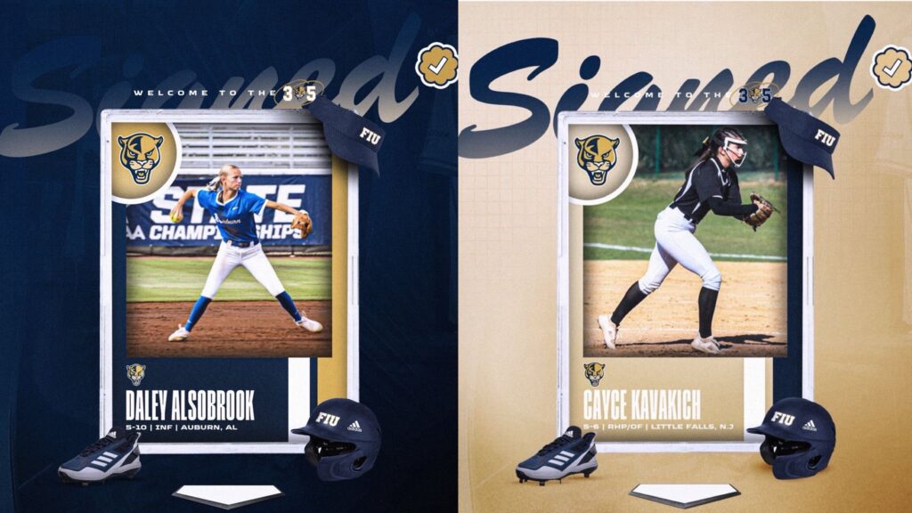 Alsobrook Kavakich FIU Softball
