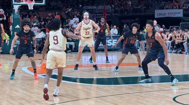 Hurricanes Blow Through Boston College