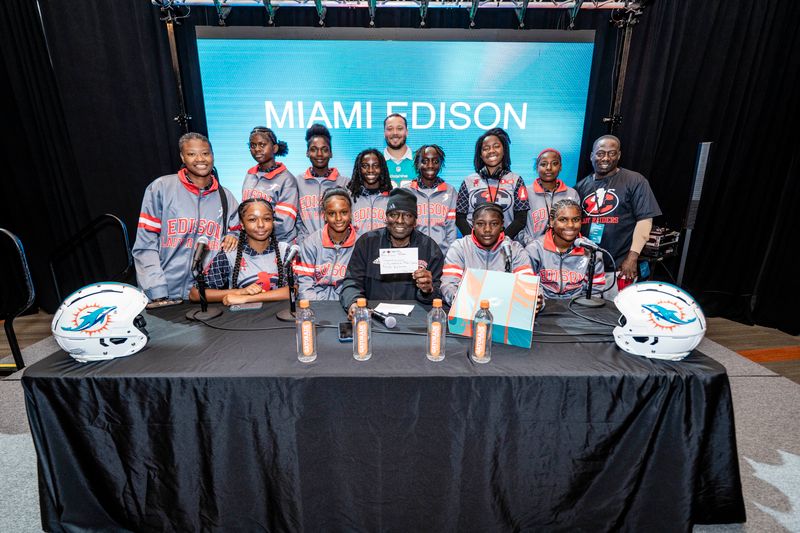 Miami Dolphins Girls Flag