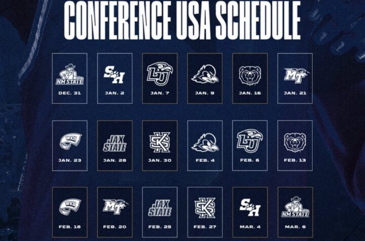 FIU Men's Basketball C-USA Schedule