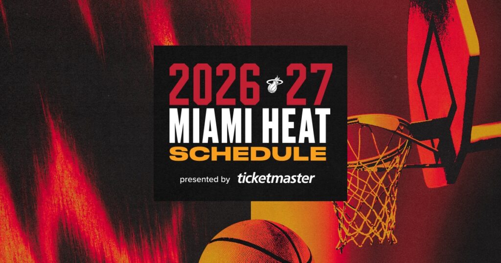 Heat Regular Season Schedule