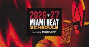 Heat Regular Season Schedule