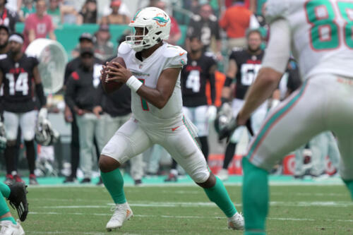 Dolphins Falcons penalties turnovers 12