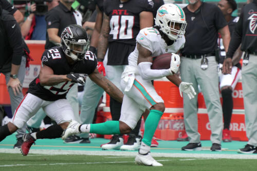 Dolphins Falcons penalties turnovers 2