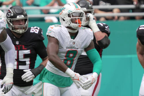 Dolphins Falcons penalties turnovers 7
